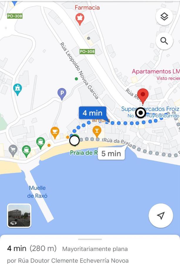Apartamento Lb, Vistas A La Ria Раксо Екстер'єр фото